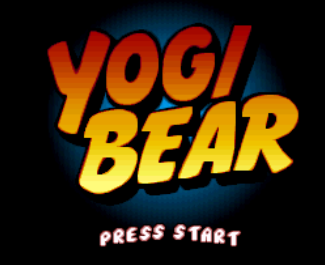 Yogi Bear Title Screen
